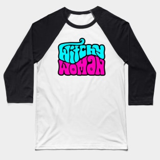 Witchy Woman Word Art Baseball T-Shirt